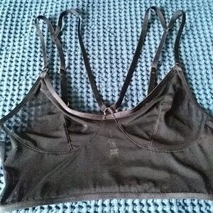 (NWOT)Blush bralette black size small
